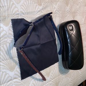 Blue Chanel sunglasses!